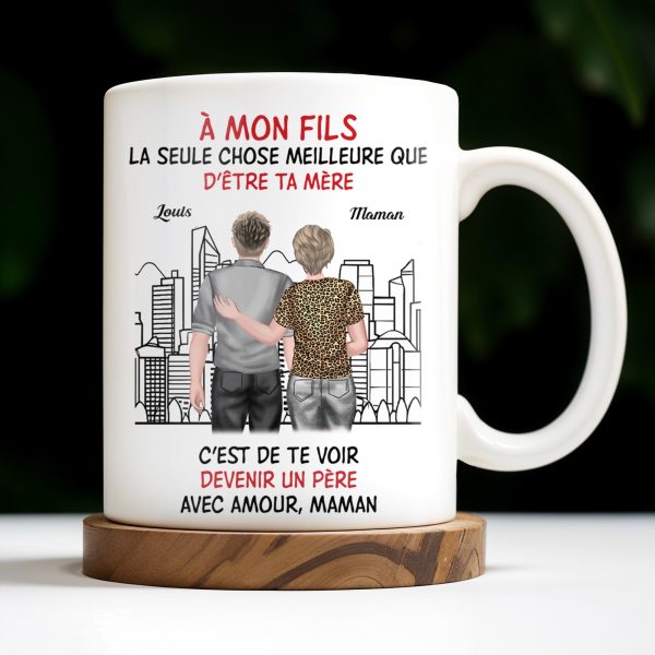 To My Son, Watching You Become A Dad - Personalized Custom Coffee Mug - SON055_MG To My Son, Watching You Become A Dad - Personalized Custom Coffee Mug - SON055_MG