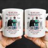 To My Son, You May Be Big Enough To Bench-Press Me, Father And Son, Urban Skyline - Personalized Custom Coffee Mug - SON051_MG To My Son, You May Be Big Enough To Bench-Press Me, Father And Son, Urban Skyline - Personalized Custom Coffee Mug - SON051_MG