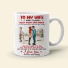 To My Wife - I Love You Forever And Always, Personalized Mug To My Wife - I Love You Forever And Always, Personalized Mug