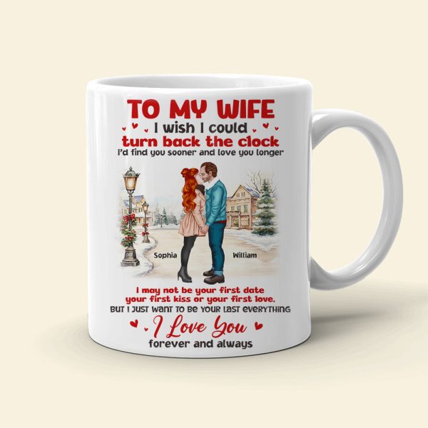 To My Wife - I Love You Forever And Always, Personalized Mug To My Wife - I Love You Forever And Always, Personalized Mug