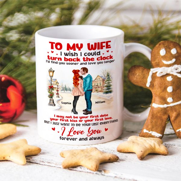 To My Wife - I Love You Forever And Always, Personalized Mug To My Wife - I Love You Forever And Always, Personalized Mug