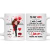 To My Wife Couple Hugging Gift For Him For Her Personalized Mug