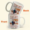 To My Wife I Wish I Could Turn Back The Clock - Personalized Mug - Birthday Gifts For Her, Wife To My Wife I Wish I Could Turn Back The Clock - Personalized Mug - Birthday Gifts For Her, Wife
