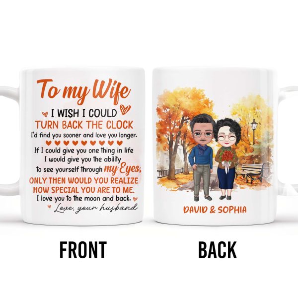 To My Wife, See Yourself Through My Eyes, Romantic Gift - Personalized Custom Coffee Mug - CPL271_MG To My Wife, See Yourself Through My Eyes, Romantic Gift - Personalized Custom Coffee Mug - CPL271_MG