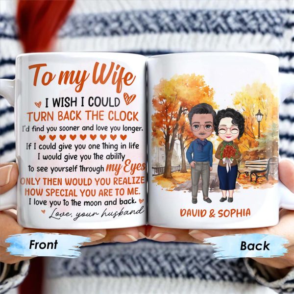 To My Wife, See Yourself Through My Eyes, Romantic Gift - Personalized Custom Coffee Mug - CPL271_MG To My Wife, See Yourself Through My Eyes, Romantic Gift - Personalized Custom Coffee Mug - CPL271_MG