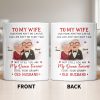 To My Wife You Are My Queen Forever Elderly Couple - Personalized Custom Coffee Mug - CPL1226_MG To My Wife You Are My Queen Forever Elderly Couple - Personalized Custom Coffee Mug - CPL1226_MG