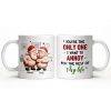 To My Wonderful Wife Merry Christmas With All My Love Santa And Elf - Personalized Custom Coffee Mug - CPL863_MG To My Wonderful Wife Merry Christmas With All My Love Santa And Elf - Personalized Custom Coffee Mug - CPL863_MG
