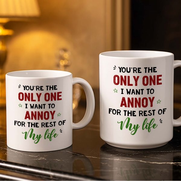 To My Wonderful Wife Merry Christmas With All My Love Santa And Elf - Personalized Custom Coffee Mug - CPL863_MG To My Wonderful Wife Merry Christmas With All My Love Santa And Elf - Personalized Custom Coffee Mug - CPL863_MG