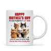 To Our Perfect Cat Mom Adorable Cartoon Cats Personalized Mug, Unique Gifts For Cat Moms To Our Perfect Cat Mom Adorable Cartoon Cats Personalized Mug, Unique Gifts For Cat Moms