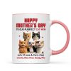 To Our Perfect Cat Mom Adorable Cartoon Cats Personalized Mug, Unique Gifts For Cat Moms To Our Perfect Cat Mom Adorable Cartoon Cats Personalized Mug, Unique Gifts For Cat Moms