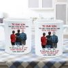 To Our Son From Parents Personalized Mug, Gift For Son