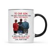 To Our Son From Parents Personalized Mug, Gift For Son