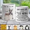To The Best Cat Mom Thank You For Being Our Mom - Gift For Mother's Day - Personalized Mug To The Best Cat Mom Thank You For Being Our Mom - Gift For Mother's Day - Personalized Mug