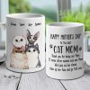 To The Best Cat Mom Thank You For Being Our Mom - Gift For Mother's Day - Personalized Mug To The Best Cat Mom Thank You For Being Our Mom - Gift For Mother's Day - Personalized Mug