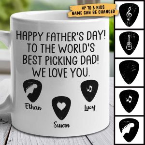 To The Best Picking Dad - Gift For Dad - Personalized Mug