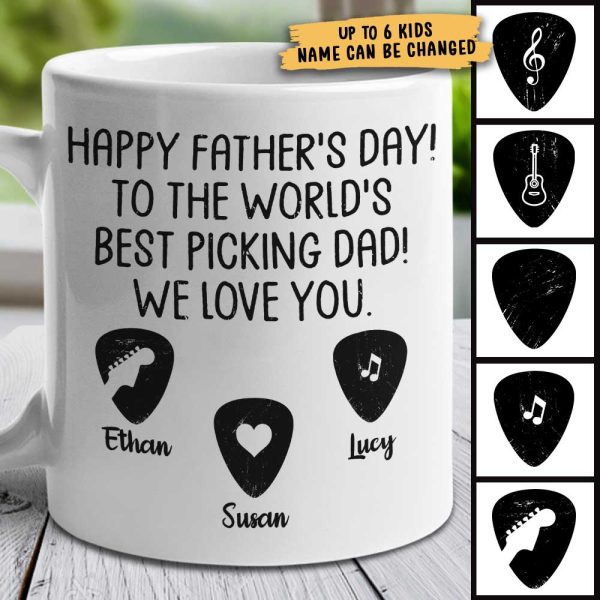 To The Best Picking Dad - Gift For Dad - Personalized Mug To The Best Picking Dad - Gift For Dad - Personalized Mug