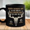 To The World's Best Bucking Dad - Gift For Dad - Personalized Black Mug To The World's Best Bucking Dad - Gift For Dad - Personalized Black Mug