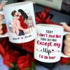 Today I Don't Feel Like Doing Anything, Personalized Mug, Naughty Gift For Couple Today I Don't Feel Like Doing Anything, Personalized Mug, Naughty Gift For Couple