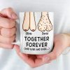 Together Forever - Couple Personalized Custom Mug - Gift For Husband Wife, Anniversary Together Forever - Couple Personalized Custom Mug - Gift For Husband Wife, Anniversary
