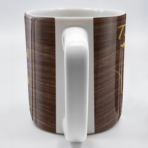 Together Forever, Holding Hands and Hearts Mug - Personalized Custom Coffee Mug - CPL150_MG Together Forever, Holding Hands and Hearts Mug - Personalized Custom Coffee Mug - CPL150_MG