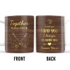 Together Forever, Holding Hands and Hearts Mug - Personalized Custom Coffee Mug - CPL150_MG Together Forever, Holding Hands and Hearts Mug - Personalized Custom Coffee Mug - CPL150_MG