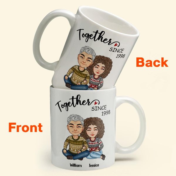 Together Husband And Wife - Personalized Mug - Christmas Gift For Husband, Wife - Gift From Sons, Daughters To Parents Together Husband And Wife - Personalized Mug - Christmas Gift For Husband, Wife - Gift From Sons, Daughters To Parents