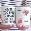 Together In Spirit, Even With A Drink Apart - Bestie Personalized Custom Mug - Christmas Gift For Best Friends, BFF, Sisters Together In Spirit, Even With A Drink Apart - Bestie Personalized Custom Mug - Christmas Gift For Best Friends, BFF, Sisters