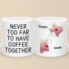 Together In Spirit, Even With A Drink Apart - Bestie Personalized Custom Mug - Christmas Gift For Best Friends, BFF, Sisters Together In Spirit, Even With A Drink Apart - Bestie Personalized Custom Mug - Christmas Gift For Best Friends, BFF, Sisters