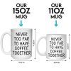 Together In Spirit, Even With A Drink Apart - Bestie Personalized Custom Mug - Christmas Gift For Best Friends, BFF, Sisters Together In Spirit, Even With A Drink Apart - Bestie Personalized Custom Mug - Christmas Gift For Best Friends, BFF, Sisters