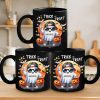 Too Cool To Be Spooky - Family Personalized Custom Black Mug - Halloween Gift For Family Members Too Cool To Be Spooky - Family Personalized Custom Black Mug - Halloween Gift For Family Members