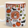 Too Cute To Spook - Dog Personalized Custom 3D Inflated Effect Printed Mug - Halloween Gift For Pet Owners, Pet Lovers Too Cute To Spook - Dog Personalized Custom 3D Inflated Effect Printed Mug - Halloween Gift For Pet Owners, Pet Lovers