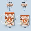 Too Cute To Spook - Dog Personalized Custom 3D Inflated Effect Printed Mug - Halloween Gift For Pet Owners, Pet Lovers Too Cute To Spook - Dog Personalized Custom 3D Inflated Effect Printed Mug - Halloween Gift For Pet Owners, Pet Lovers