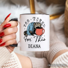 Too Tired For This Funny Raccoon Personalized Mug, Retro Snarky Coffee Gift with Custom Name Too Tired For This Funny Raccoon Personalized Mug, Retro Snarky Coffee Gift with Custom Name