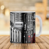 Tool Box Mechanic Personalized Mug, Father's Day, Gifts for Men, Toolkit