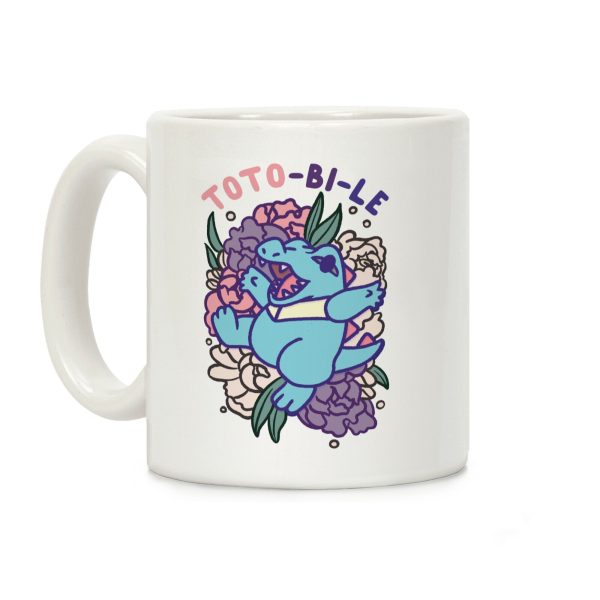 Toto-bi-le Totodile Bisexual Parody Coffee Mug Toto-bi-le Totodile Bisexual Parody Coffee Mug