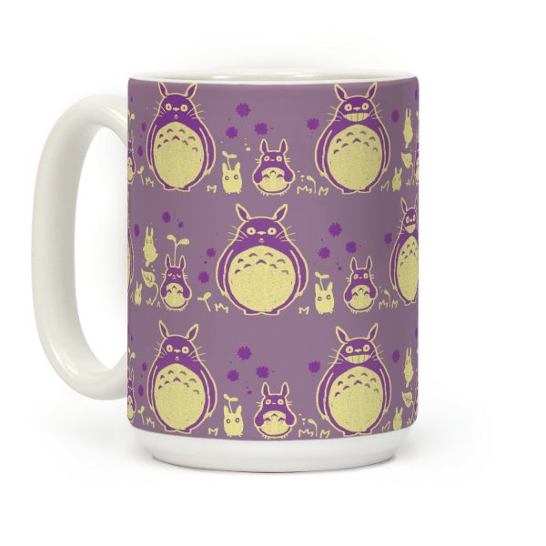 Totoro Pattern Coffee Mug Totoro Pattern Coffee Mug