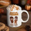 Trendy Fall Season Mug For Besties Sisters, Y2K Style