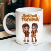 Trendy Fall Season Mug For Besties Sisters, Y2K Style