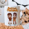 Trendy Fall Season Mug For Besties Sisters, Y2K Style