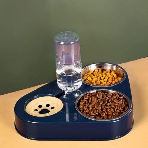 Triple Pet Food & Water Dispenser Triple Pet Food & Water Dispenser