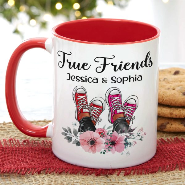 True Friends Personalized Mug, Gift For Friends True Friends Personalized Mug, Gift For Friends