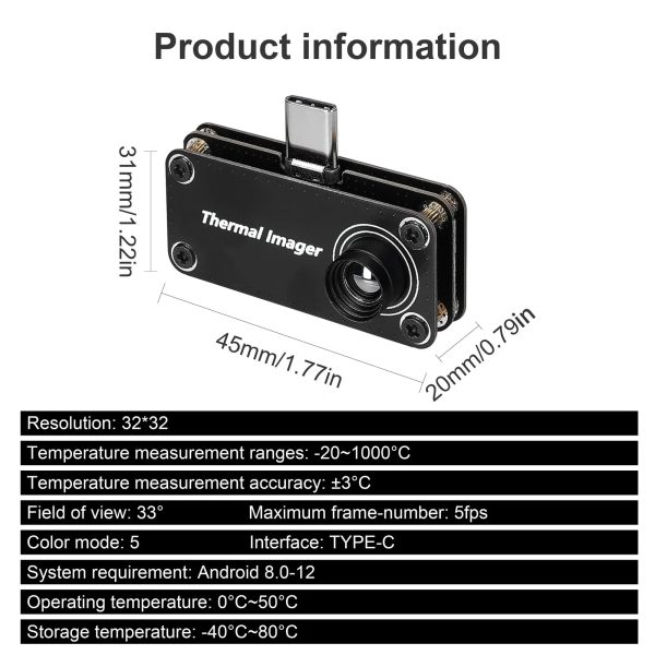 Type-C Multifunction Temperature Measurement Meter Type-C Multifunction Temperature Measurement Meter