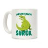 Tyrannosaurus Shrek Coffee Mug Tyrannosaurus Shrek Coffee Mug