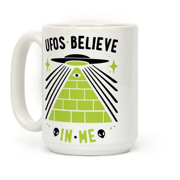 UFOS Believe In Me Coffee Mug UFOS Believe In Me Coffee Mug
