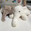 Ultra Soft Grey Elephant Plush with Flappy Ears Ultra Soft Grey Elephant Plush with Flappy Ears