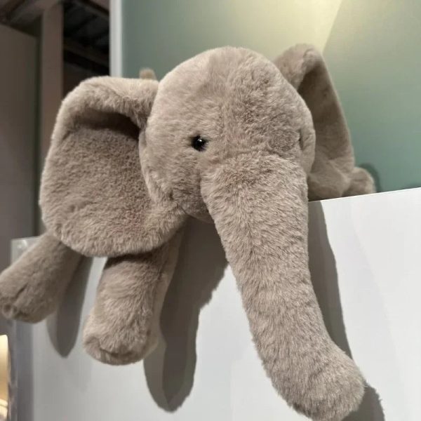 Ultra Soft Grey Elephant Plush with Flappy Ears Ultra Soft Grey Elephant Plush with Flappy Ears
