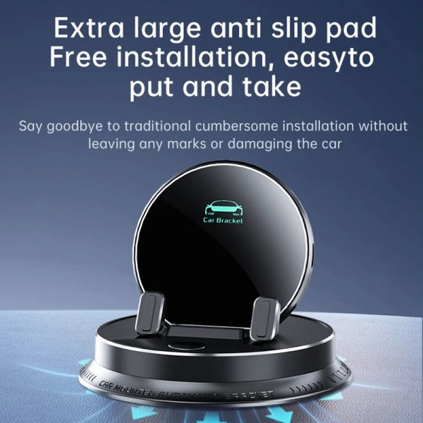 Universal Dashboard Car Phone Holder 360 Rotation Anti-Slip Universal Dashboard Car Phone Holder 360 Rotation Anti-Slip