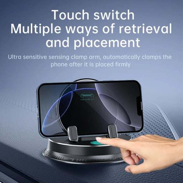 Universal Dashboard Car Phone Holder 360 Rotation Anti-Slip Universal Dashboard Car Phone Holder 360 Rotation Anti-Slip