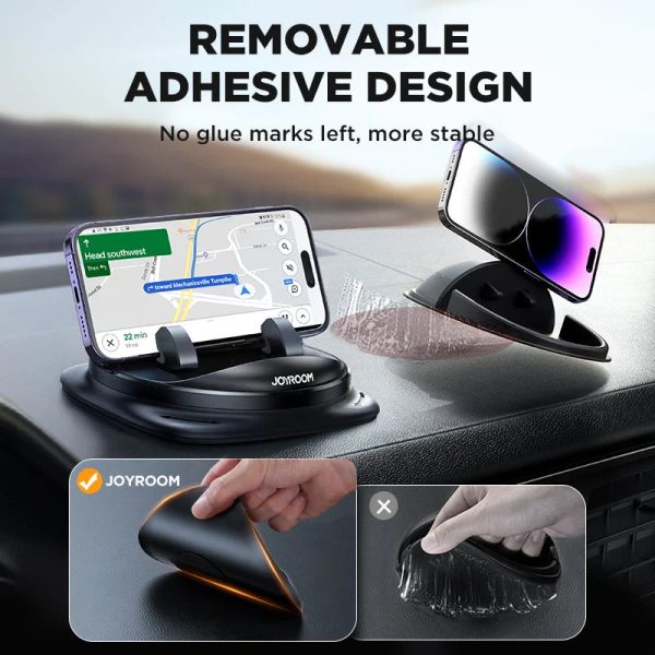 Universal Dashboard Car Phone Holder 360 Rotation Anti-Slip Universal Dashboard Car Phone Holder 360 Rotation Anti-Slip