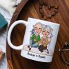 Universary Couple Drinking, Personalized Couple Coffee Mug Universary Couple Drinking, Personalized Couple Coffee Mug